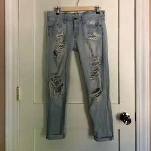 Abercrombie & Fitch slow Rise Boyfriend Jeans